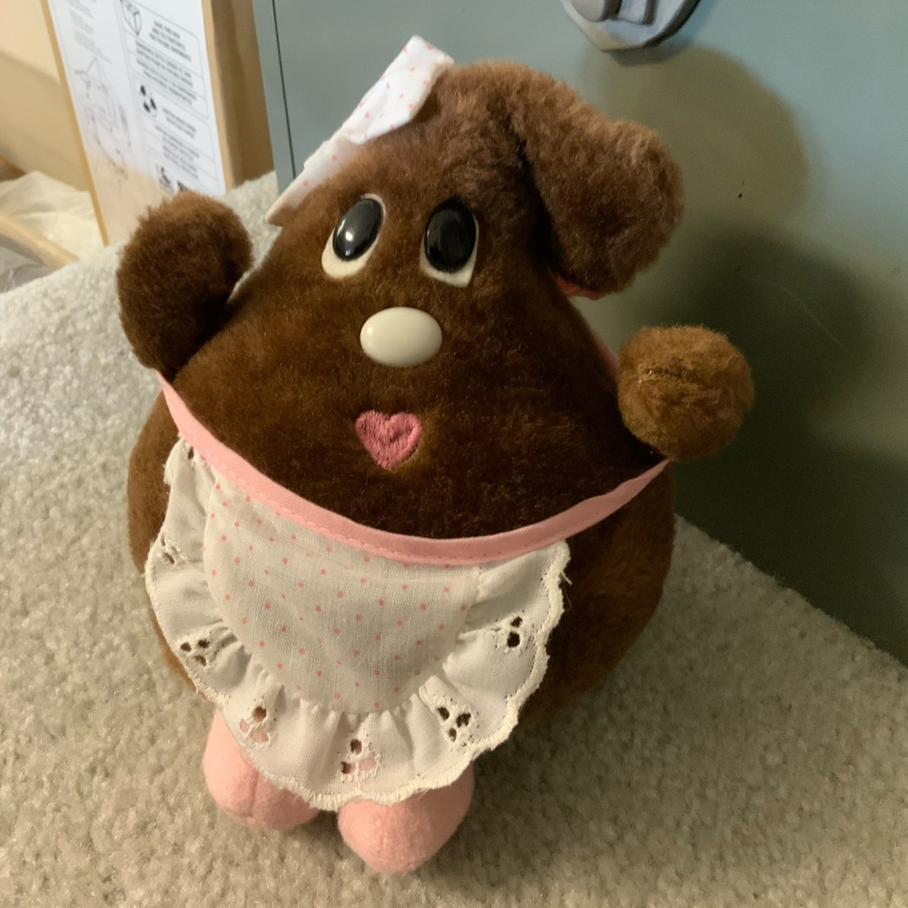 1984 Vtg Collectible Nestle Lil Bits Plush Stuffed Chocolate Chip The Nestle Co.